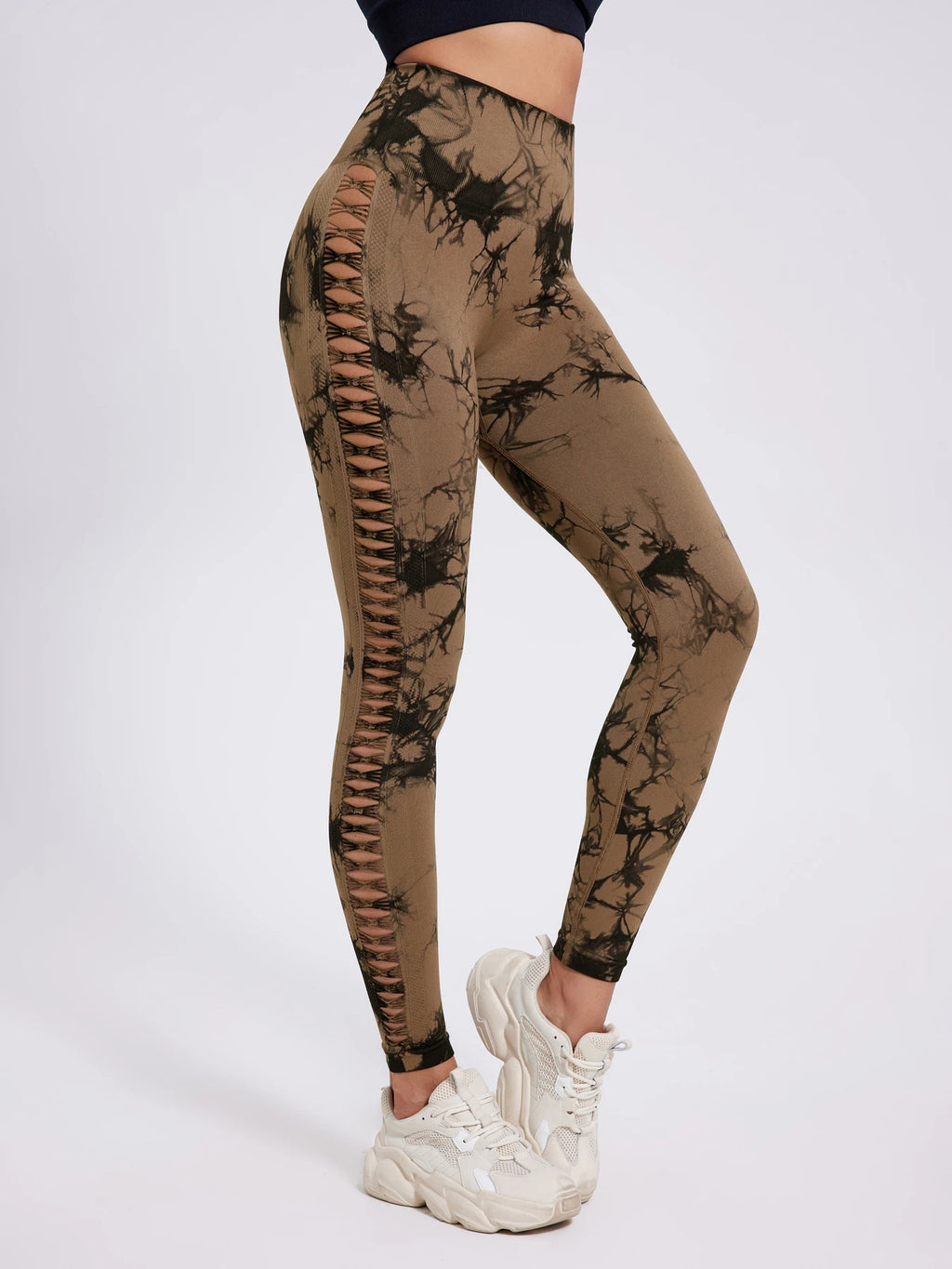 Hollow Out Gym Leggings