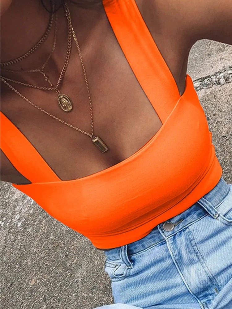 Sleeveless  Crop Top