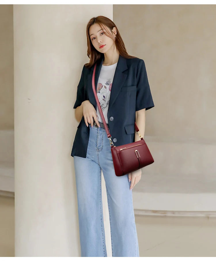 Luxury Designer Handbags Purses Women Fashion Shoulder Bags High Quality Leather Crossbody Messenger Bags for Female Sac A Main