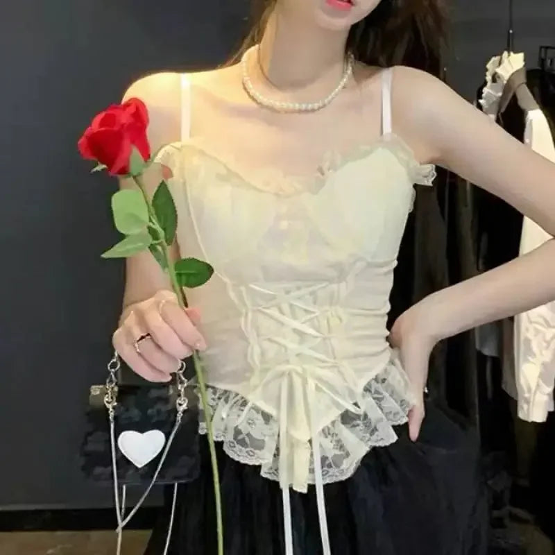 Lace Corset Camisole