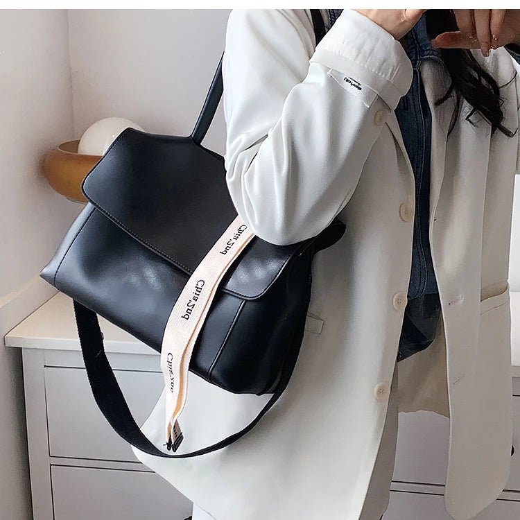 Tote Bag for Women 2024 PU Leather Purse and Handbag Lady Fashion Casual Solid Color Large Capacity Shoulder Bag