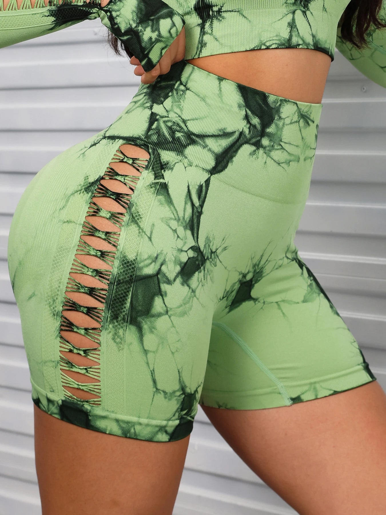Hollow Out Gym Leggings