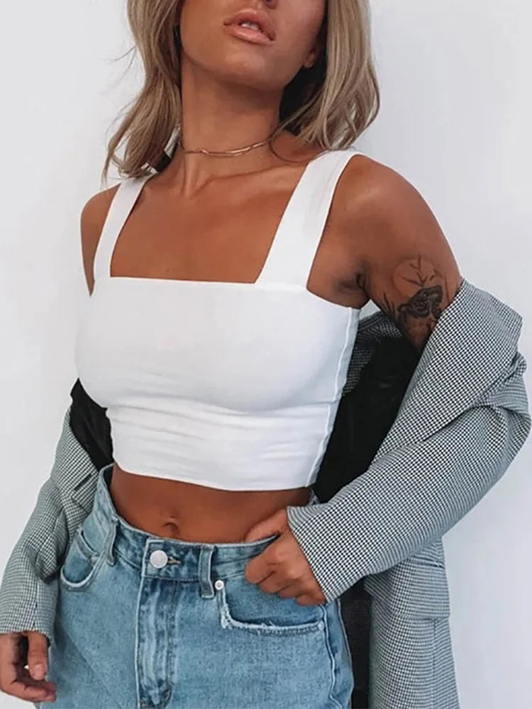 Sleeveless  Crop Top
