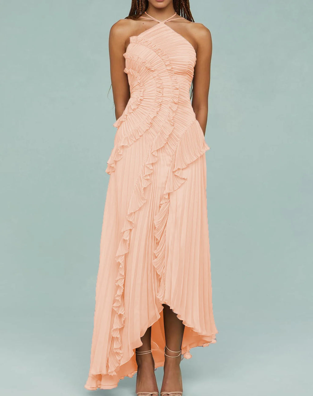 Ruffle Maxi Dress
