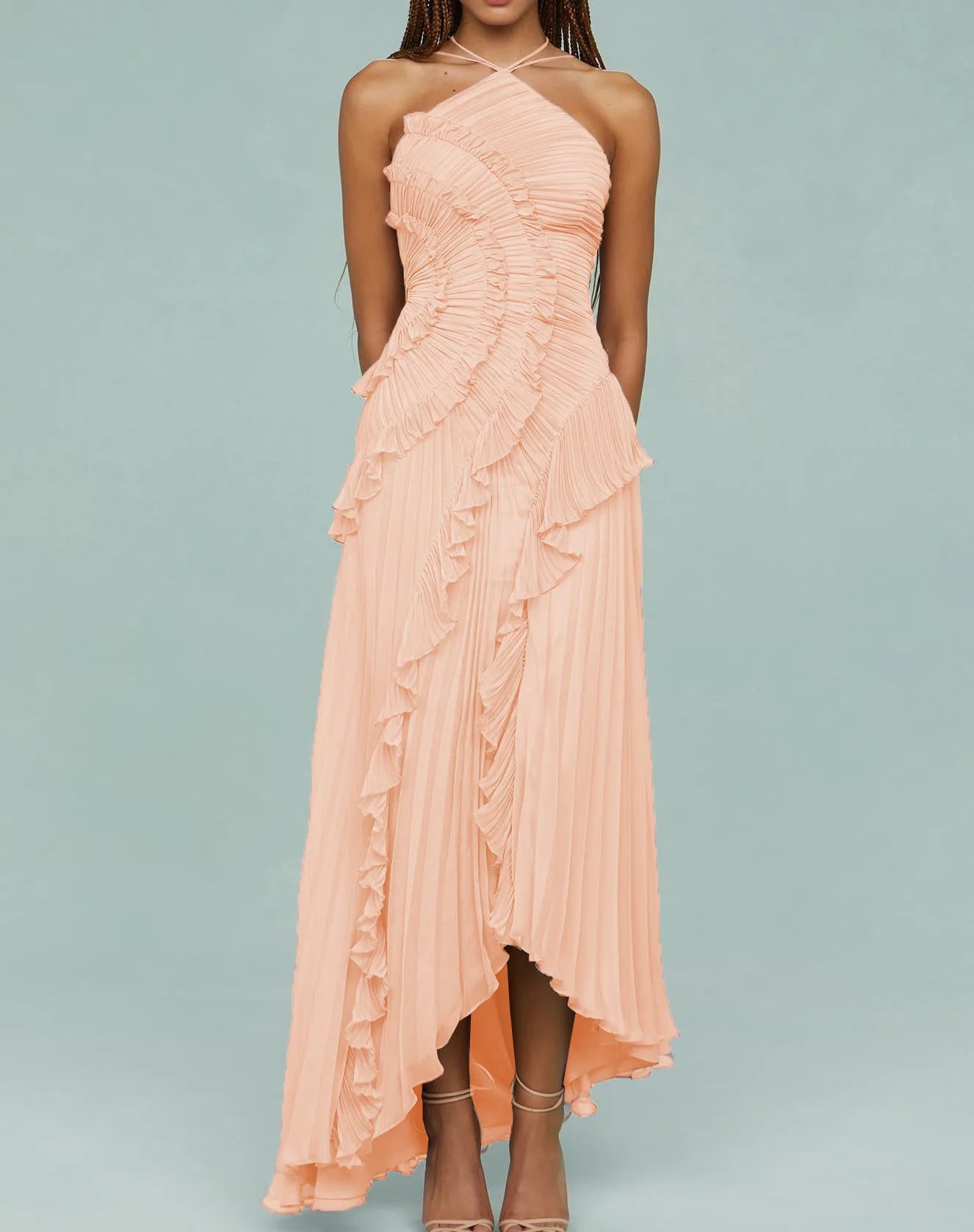 Ruffle Maxi Dress