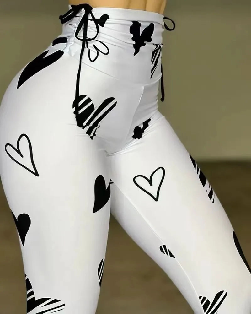 Slimfit Drawstring Leggings