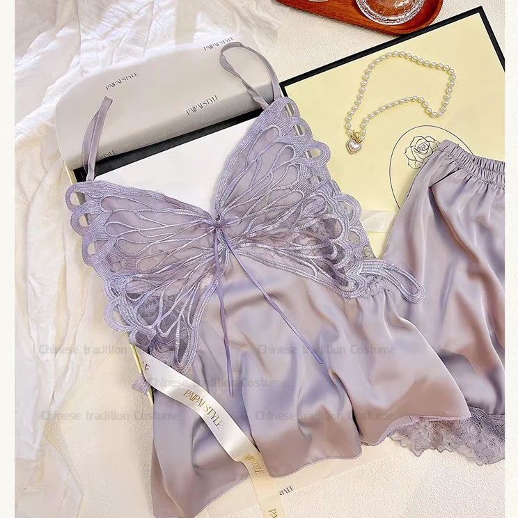 The Pink Butterfly Night Dress