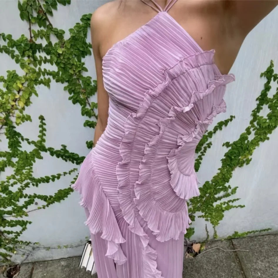 Ruffle Maxi Dress