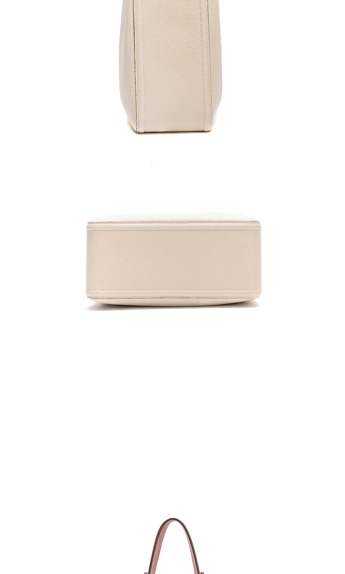 Women's Tote Bag Autumn High Quality Simple Beige Texture Women's Business Commuter Shoulder Bag