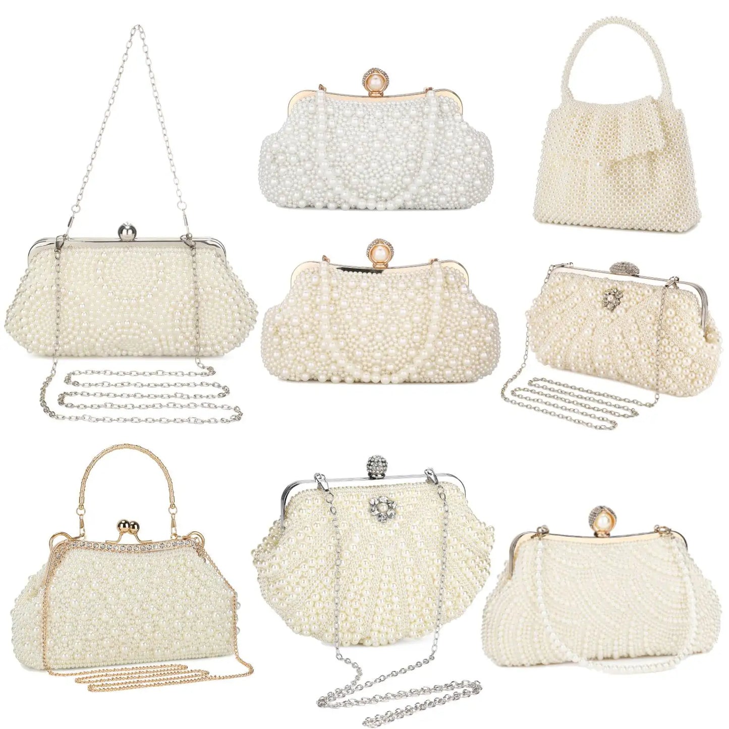 Evening Clutch Bags Fashion Women Elegant Silver Gold Shiny Handbag Wedding Party Long Purses Banquet Clutch Purses Shoulder Bag