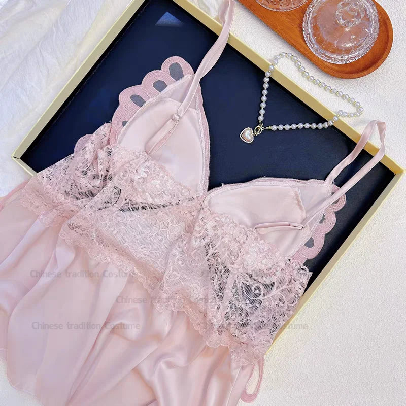 The Pink Butterfly Night Dress
