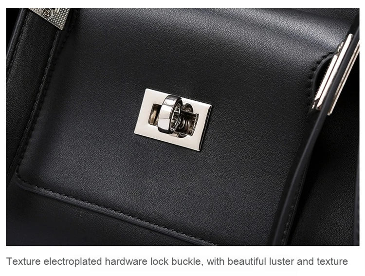 New Women's PU Leather Tote Bag Fashion Simple Ladies Handbag Female Large Capacity High Quality Shoulder Bag