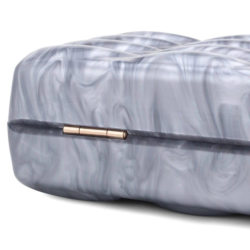 Luxury Evening Bag For Women Elegant Acrylic Hard Surface Ladies Clutch 5 Color Hangbag Party Wedding Shoulder Bags 2024 Fashion