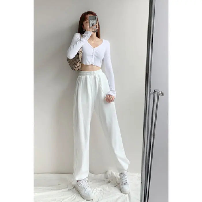 Joggers Women's Sweat Sports Pants 2025 Baggy Trendeez Casual Jogging Fashion Autumn Loose Trousers for Women Spring Sweatpants