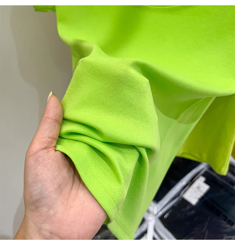 2025 Sexy Square Collar Slim T Shirt Women Cotton Elastic Basic Solid Female Casual Tops Short Sleeve Thin T-shirts See Through