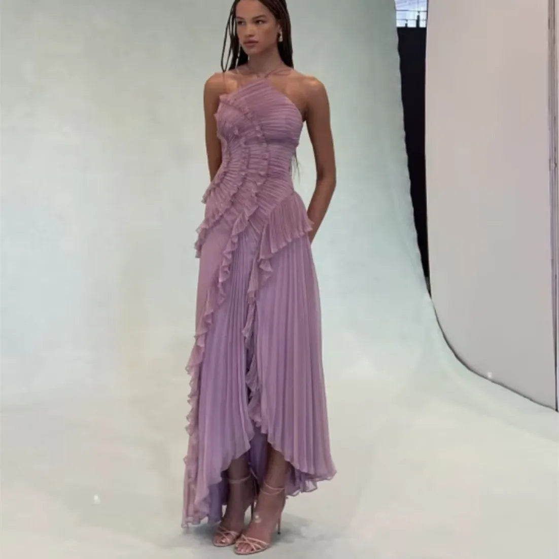 Ruffle Maxi Dress