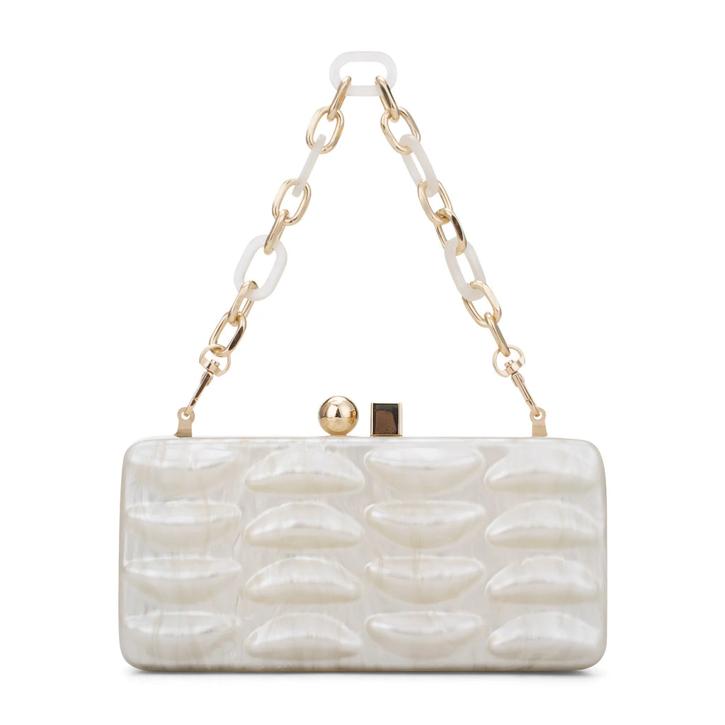 Luxury Evening Bag For Women Elegant Acrylic Hard Surface Ladies Clutch 5 Color Hangbag Party Wedding Shoulder Bags 2024 Fashion