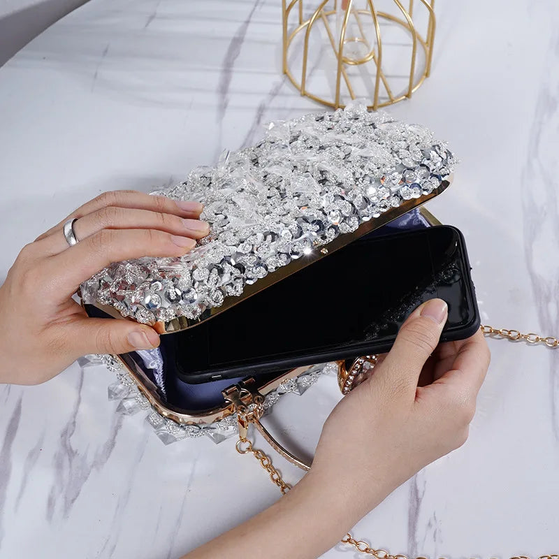 Beaded Sequin Banquet Tote