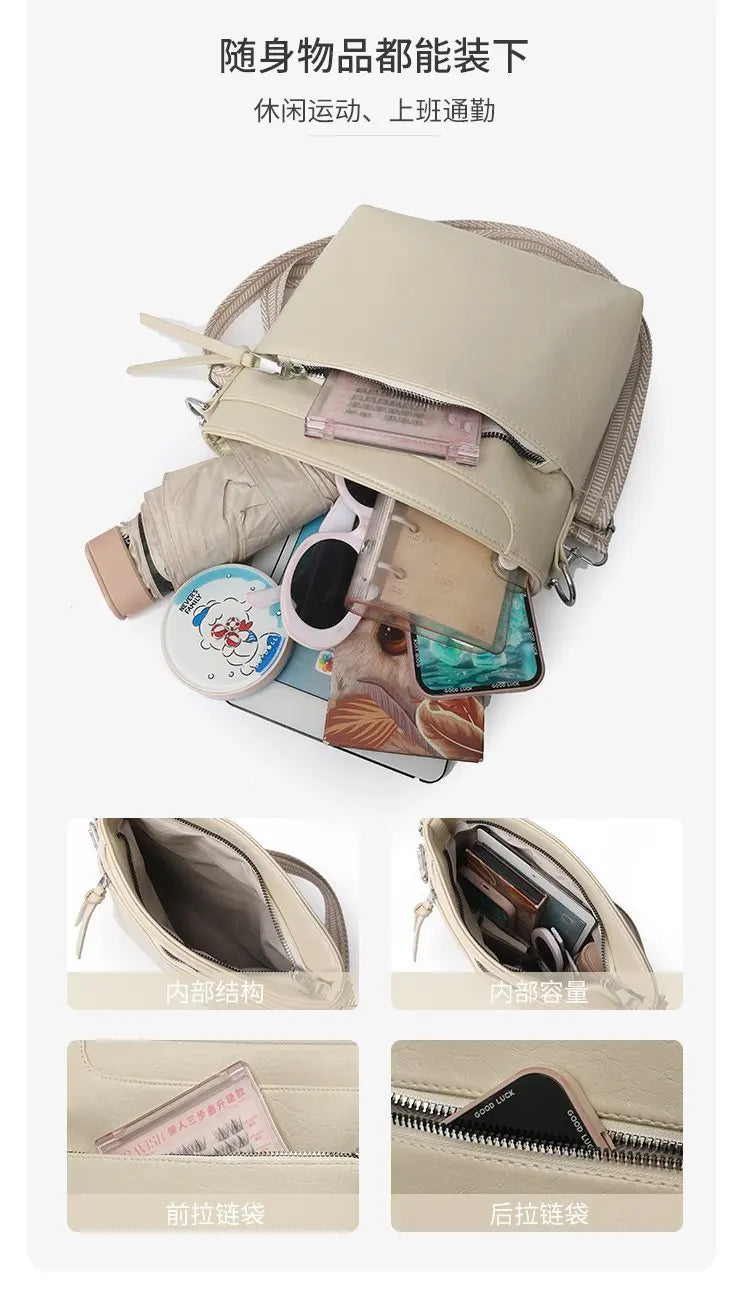 Women's Fashionable Tote Bag Made Of Fine Leather Featuring Magnetic Closure And Spacious Interior For Office Work Days