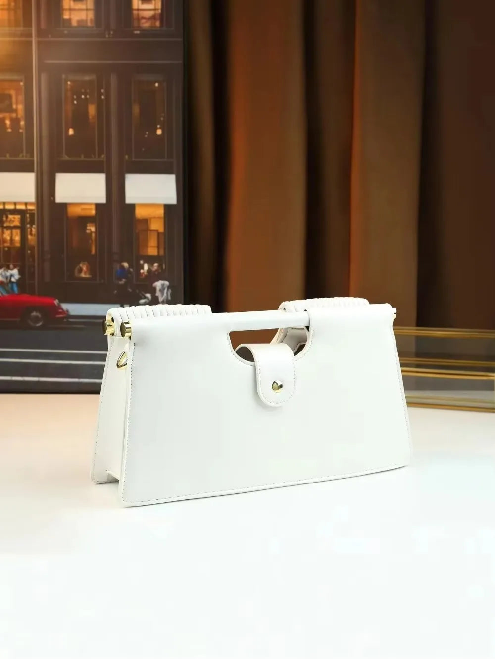 Hand-woven 2025 New Fashion Handbag, Clutch Bag, Niche Design, High-end Single-shoulder Crossbody Bag