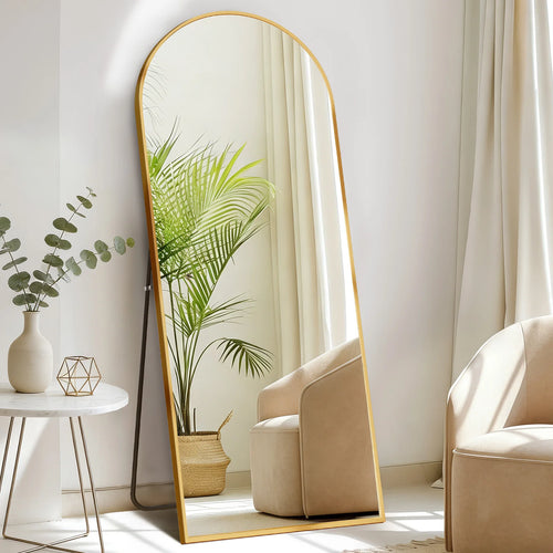 56"x21" Full Length Mirror with Aluminum Alloy Frame