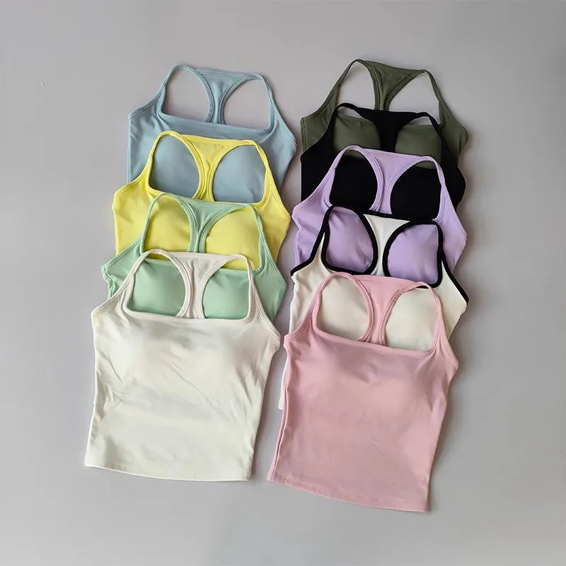 Push-Up Breathable Sports Tank