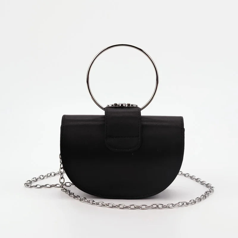 Women Luxury Evening Bags Shiny Rhinestone Clutch Money Purses Fashion Shoulder Bag Handbag Wedding Party Dinner Bag