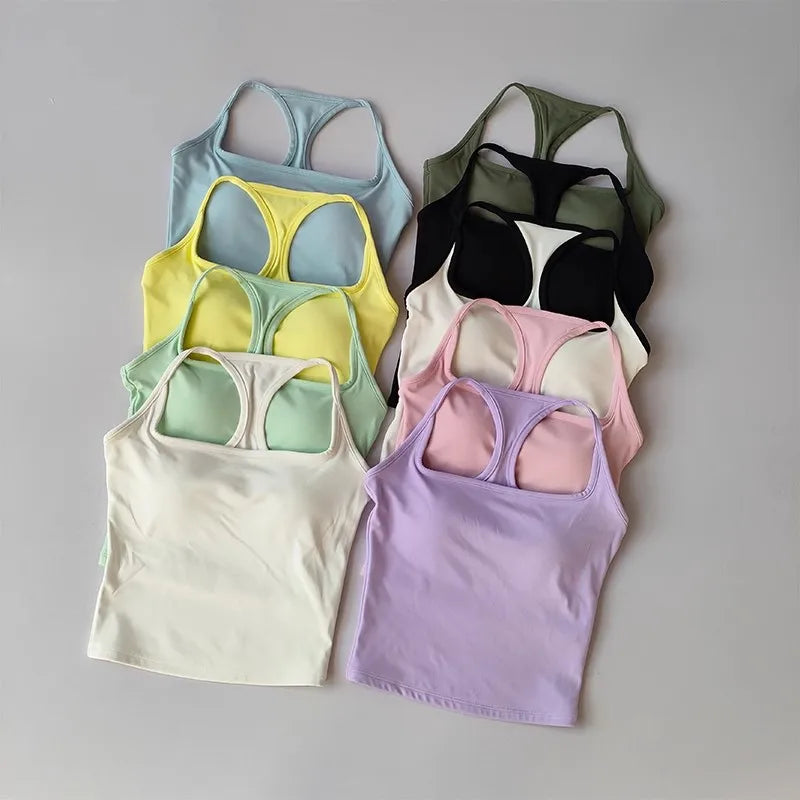 Push-Up Breathable Sports Tank