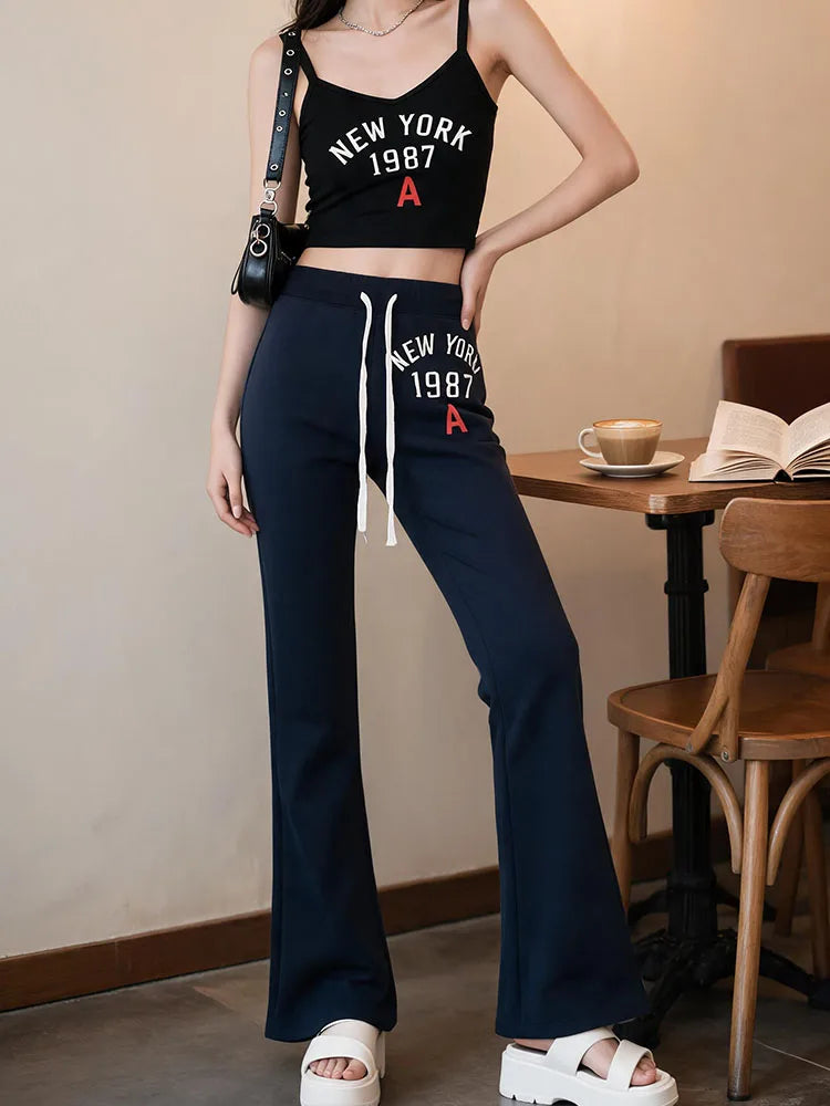 Low-Rise Sweatpants Set