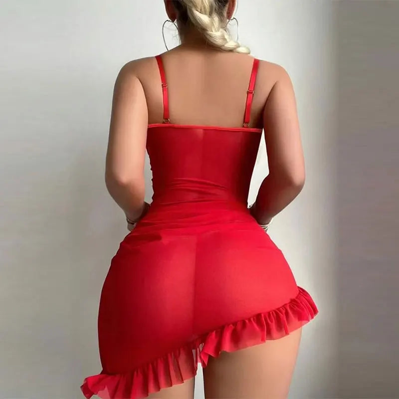 Elegant Sheer Night Set