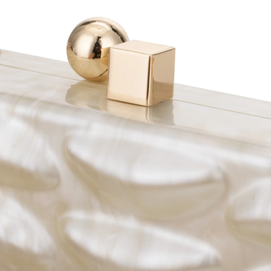 Luxury Evening Bag For Women Elegant Acrylic Hard Surface Ladies Clutch 5 Color Hangbag Party Wedding Shoulder Bags 2024 Fashion