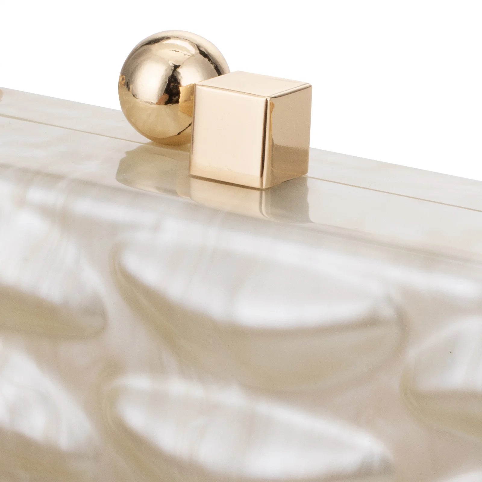 Luxury Evening Bag For Women Elegant Acrylic Hard Surface Ladies Clutch 5 Color Hangbag Party Wedding Shoulder Bags 2024 Fashion