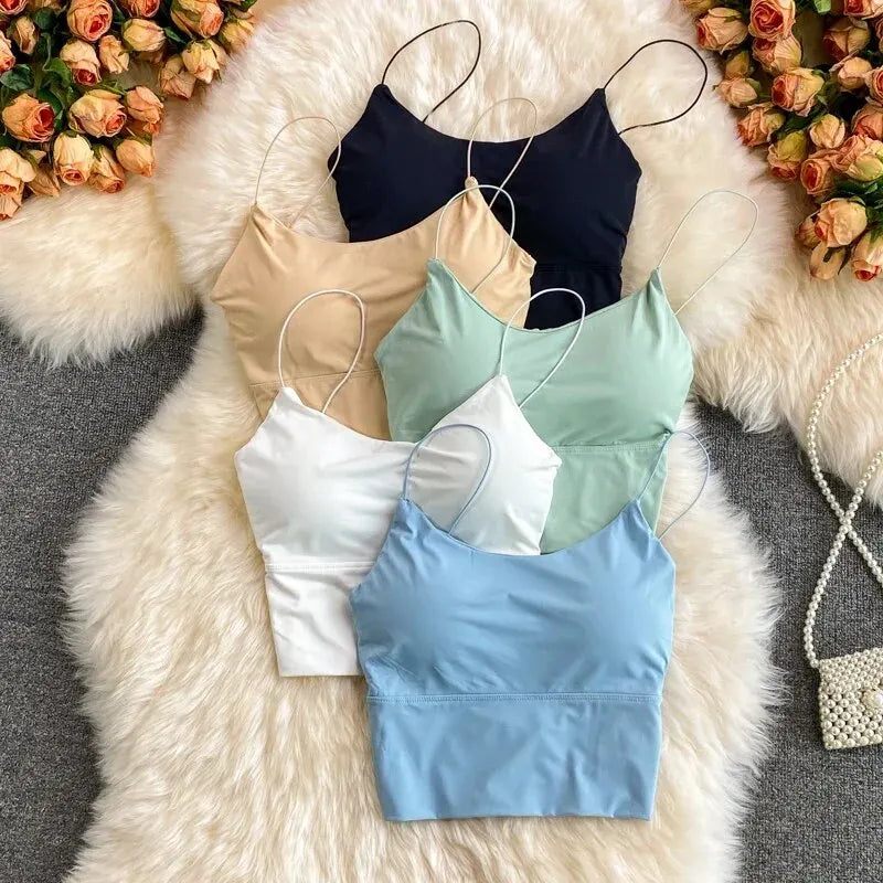 Ice Silk Tube Sports Tank Top