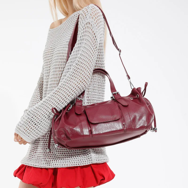 PU Leather Crossbody Handbag