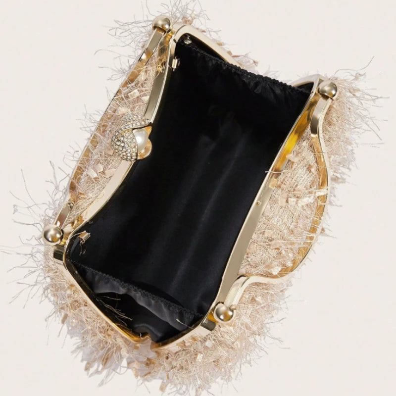 Nylon Tassel Handbag