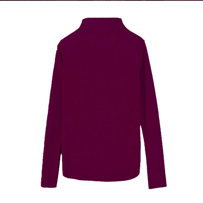 Women's Black White BottomTopS T-shirt Long Sleeves