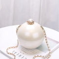 Round Pearl Crossbody