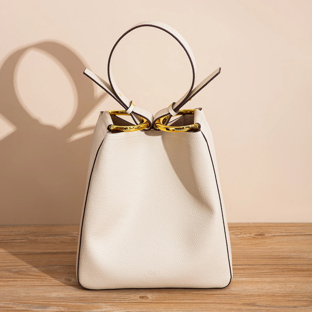 Women's Tote Bag Autumn High Quality Simple Beige Texture Women's Business Commuter Shoulder Bag