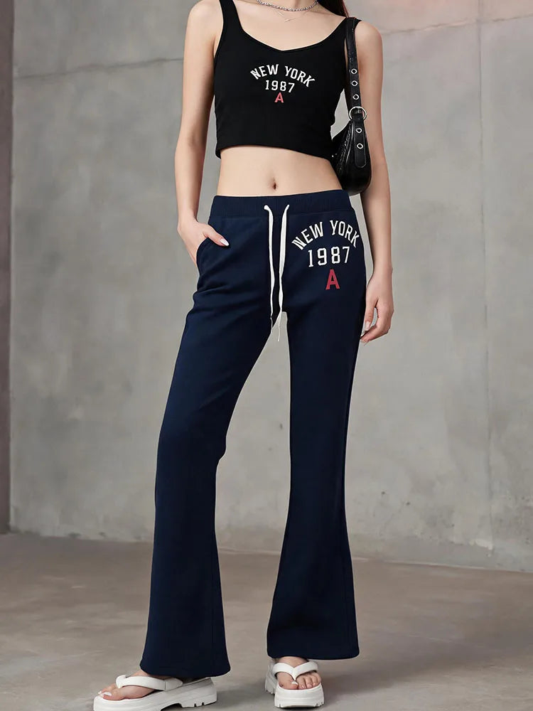 Low-Rise Sweatpants Set