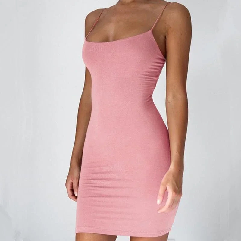 Spaghetti Strap Beach Dress