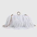 The Feather Clutch Bag