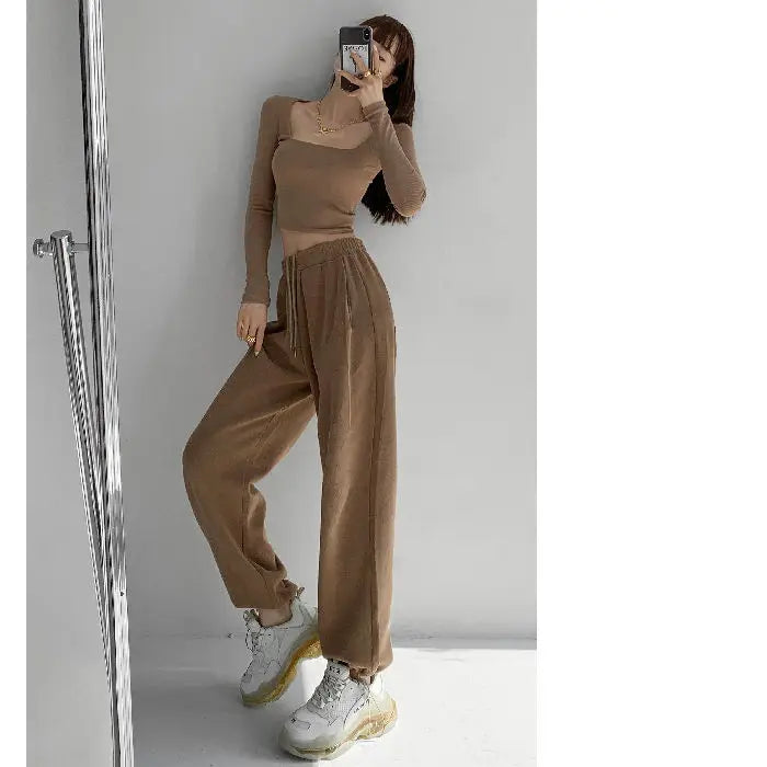 Joggers Women's Sweat Sports Pants 2025 Baggy Trendeez Casual Jogging Fashion Autumn Loose Trousers for Women Spring Sweatpants