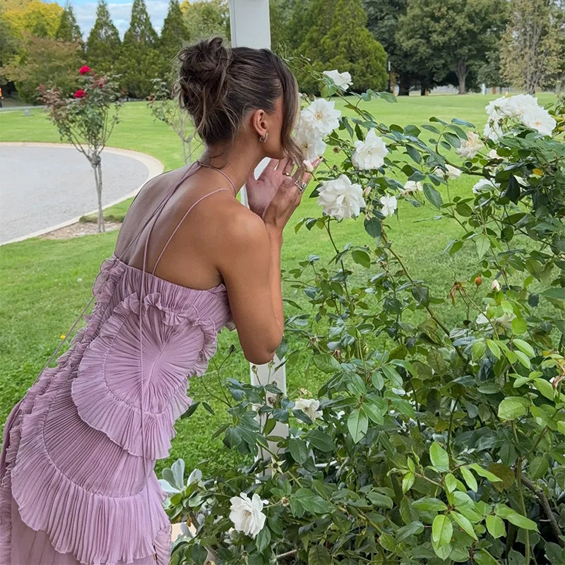 Ruffle Maxi Dress