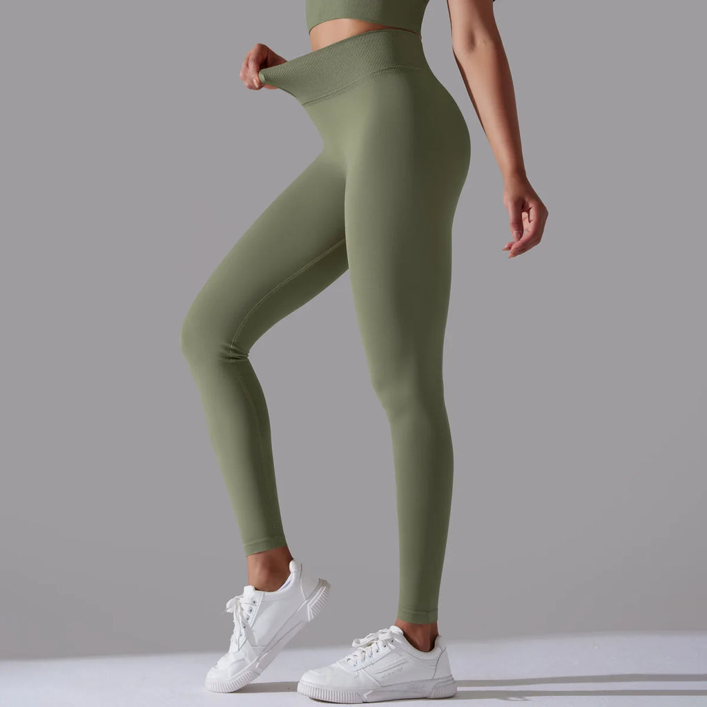 Seamless Pushup Yoga Leggings
