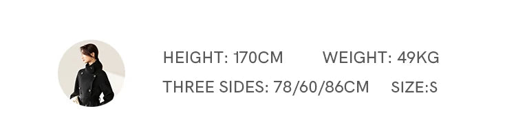 SENTUBILA Women's Long Woolen Overcoats 2025 Winter Outerwear Elegant Turtleneck Warm Double Breasted Belt Wrap Coat W24O42064