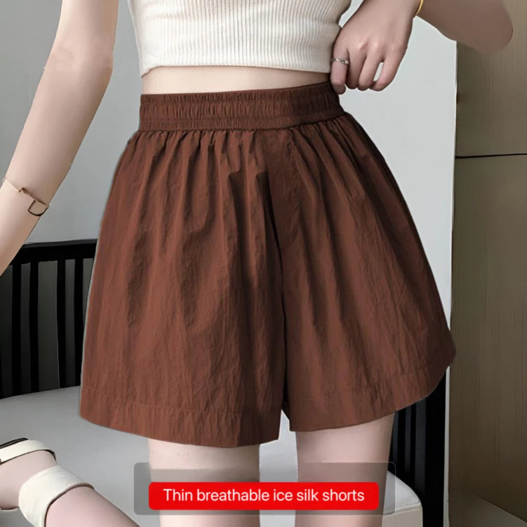 1pcs Summer Women Shorts Gym Workout Short Female Large Size Solid Color Casual Basic Short Pants Lady High Waisted Shorts Sport