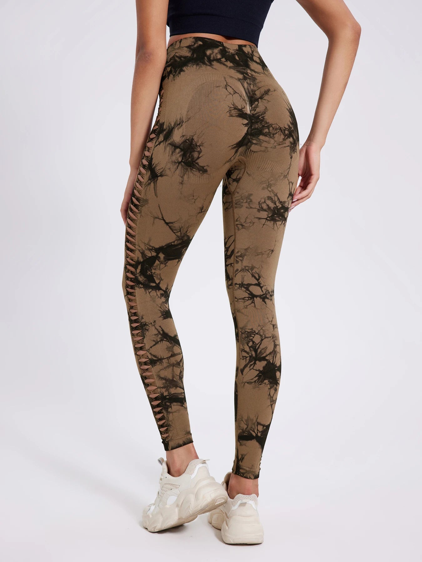 Hollow Out Gym Leggings