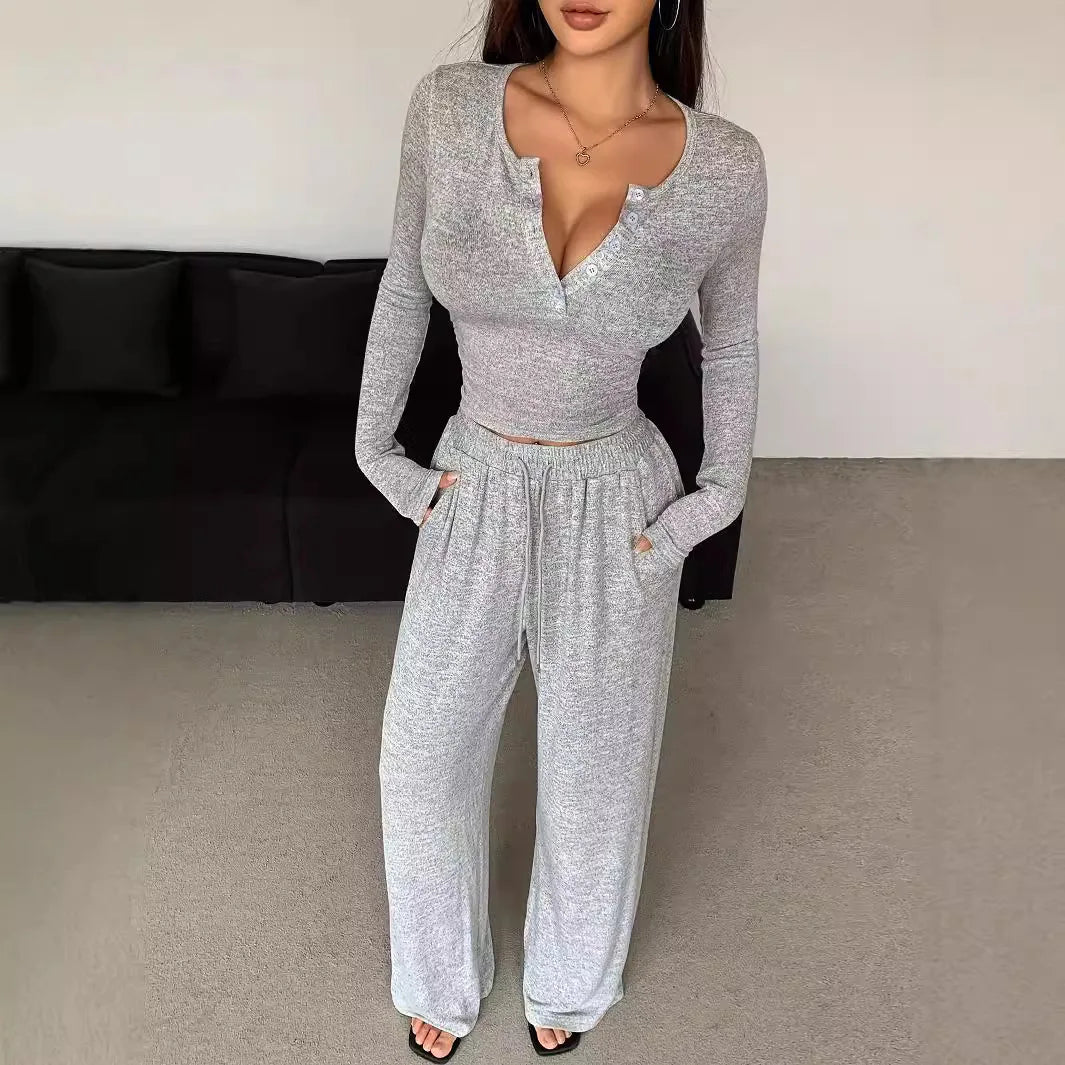 Two-iece Loose Lounge Set