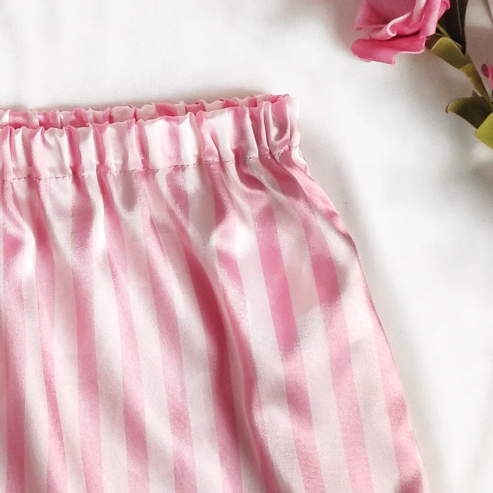 The Silk And Satin Sleep Short Set