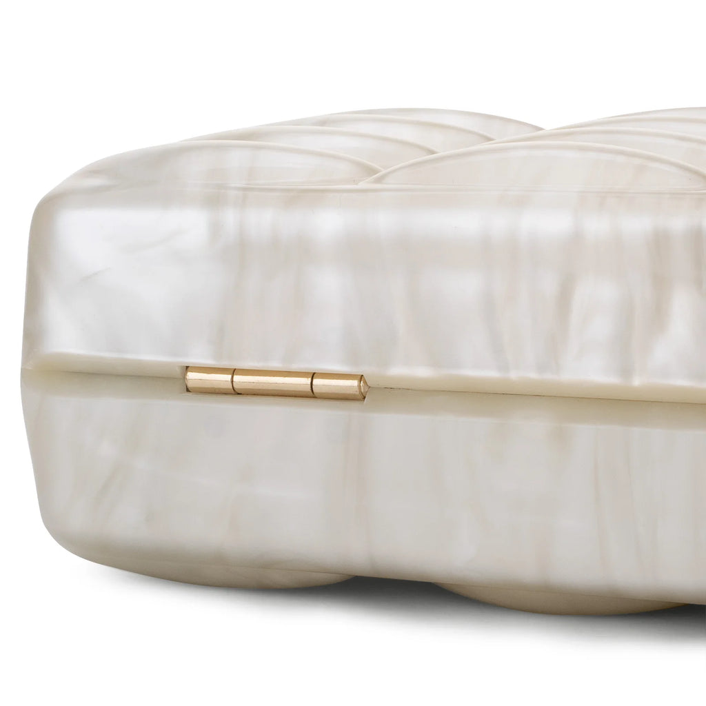 Luxury Evening Bag For Women Elegant Acrylic Hard Surface Ladies Clutch 5 Color Hangbag Party Wedding Shoulder Bags 2024 Fashion